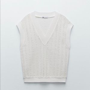 ZARA CROCHET VEST